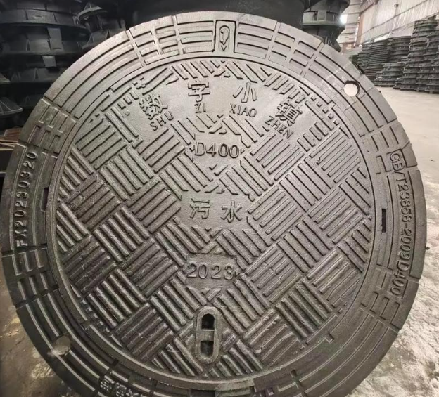 凤翔球墨铸铁防沉降井盖展示